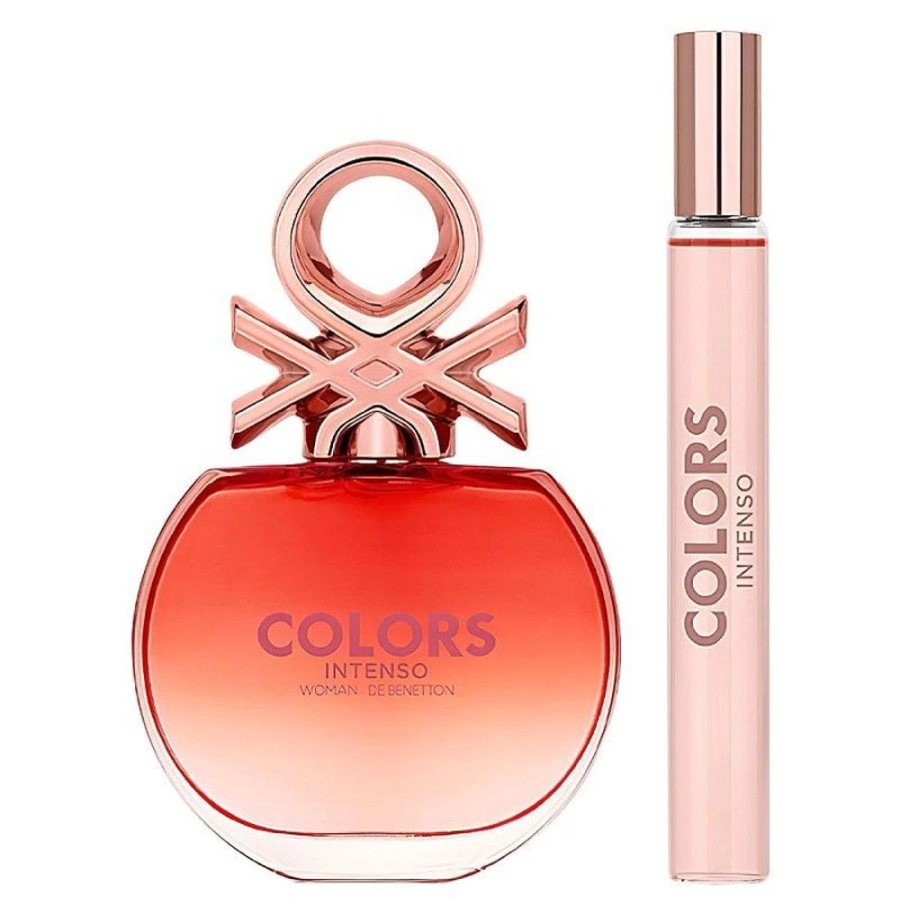 Perfumes Benetton | Benetton Colors Woman Rose Intenso Set Para Dama