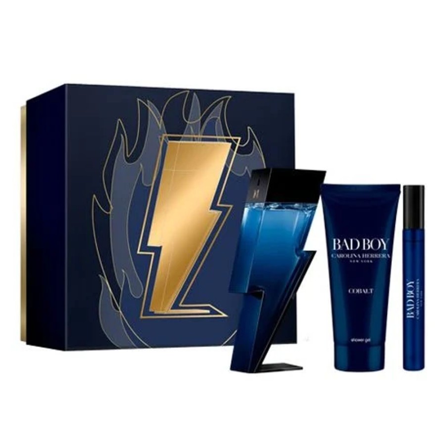 Perfumes Carolina Herrera | Estuche Carolina Herrera Bad Boy Cobalt Edp 100Ml For Men