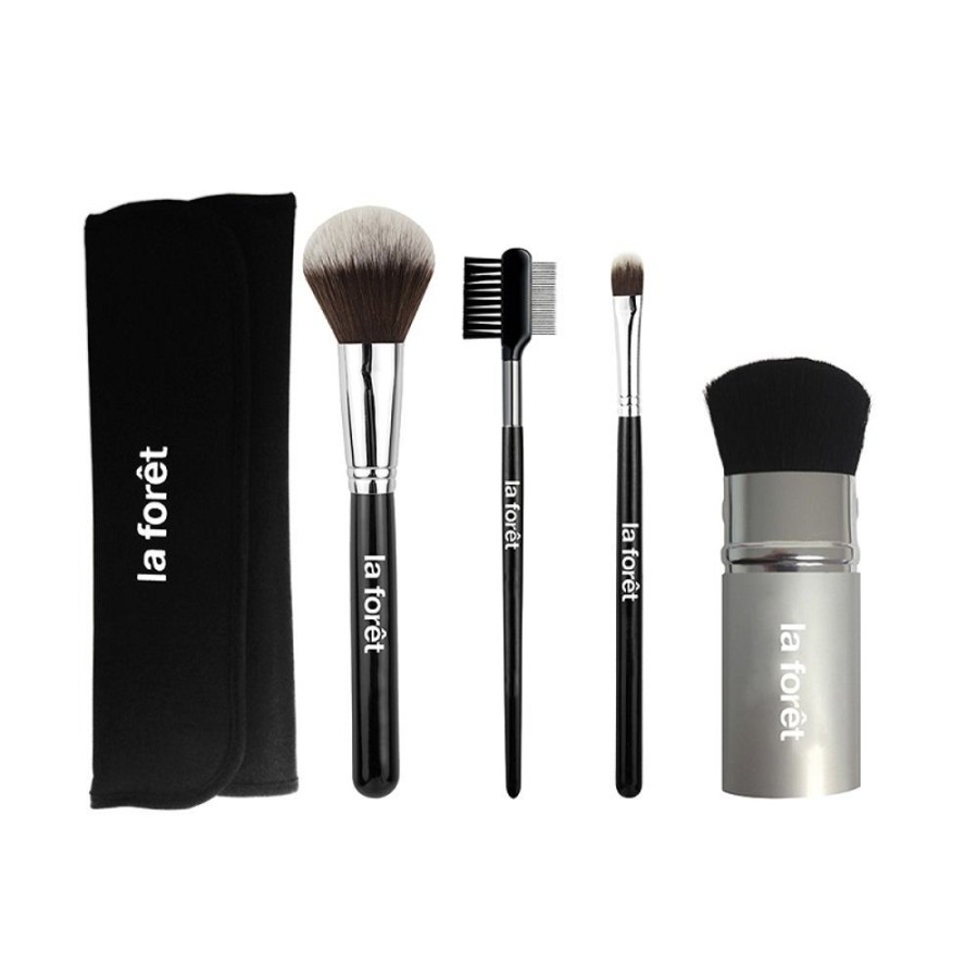 Cosmeticos La Foret | La Foret Set De Brochas Makeup