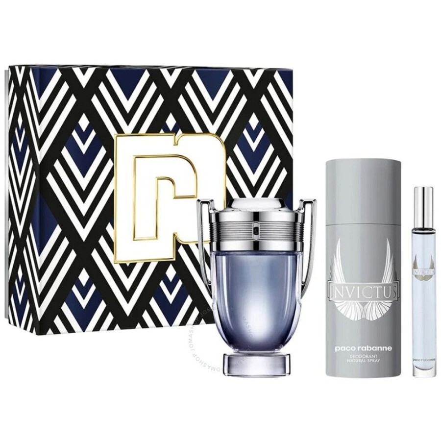 Perfumes Paco Rabanne | Estuche Paco Rabanne Inv Edt 100Ml + Deo150 + Mg10 Fd23